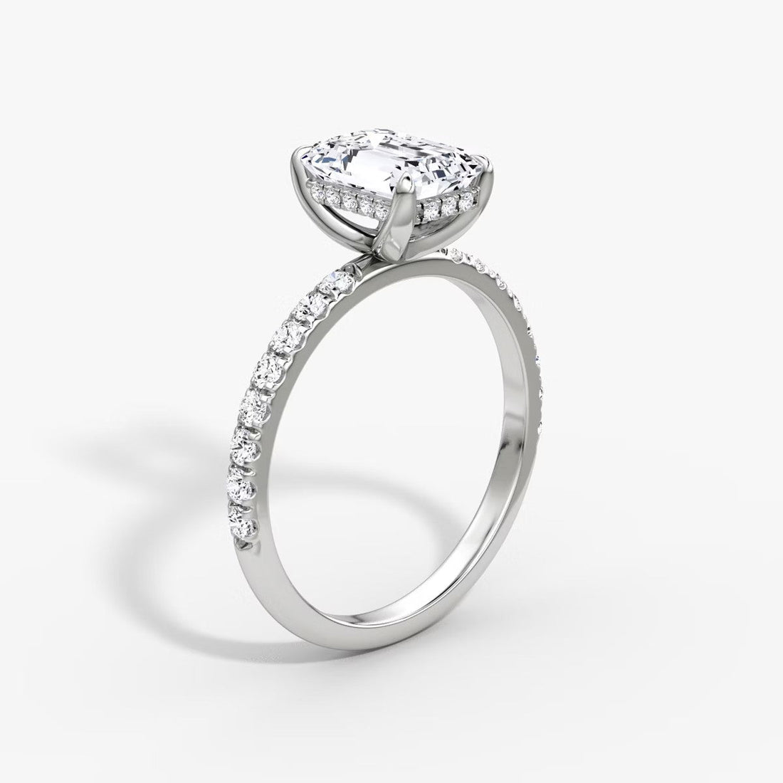 What is a Hidden Halo Engagement Ring?