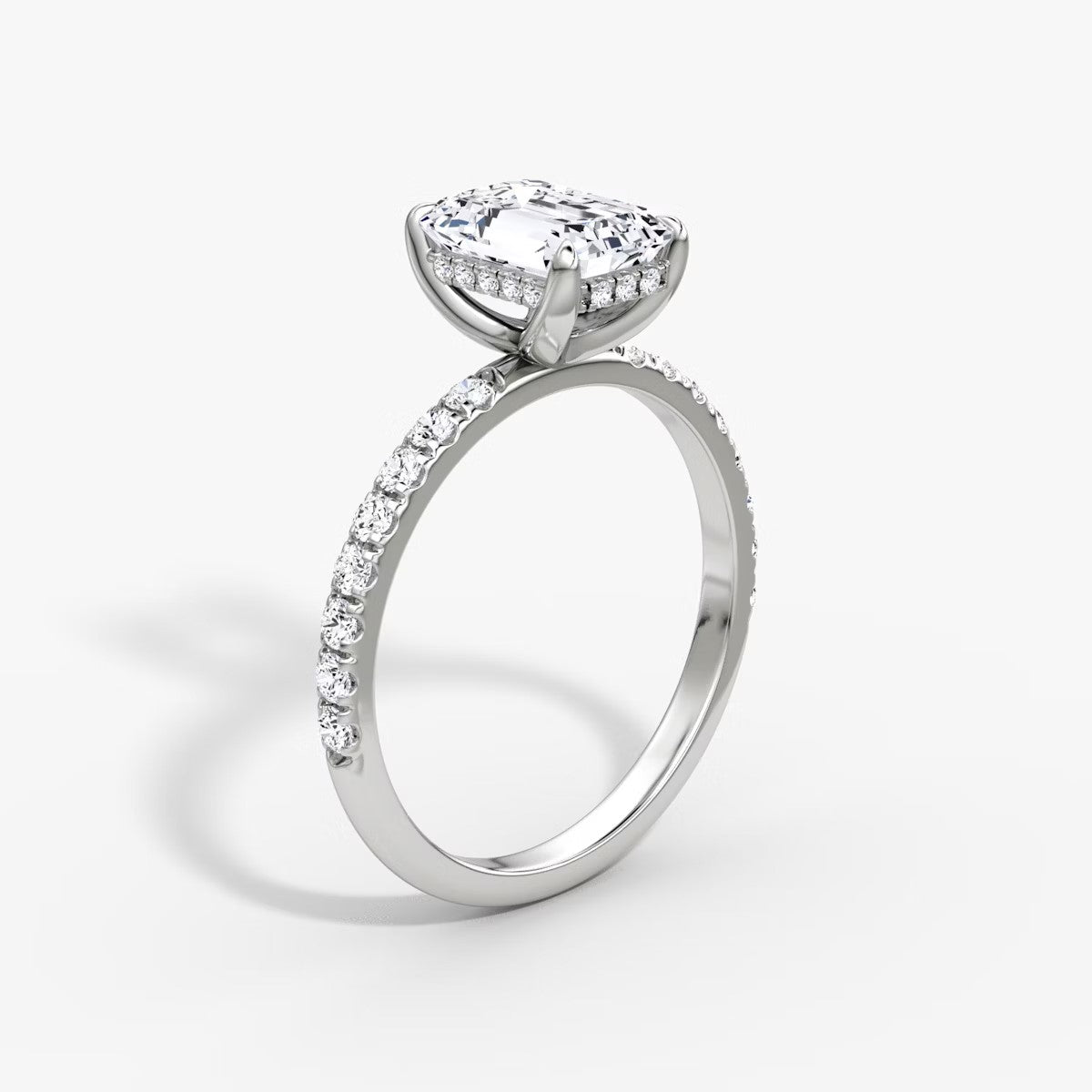 What is a Hidden Halo Engagement Ring?